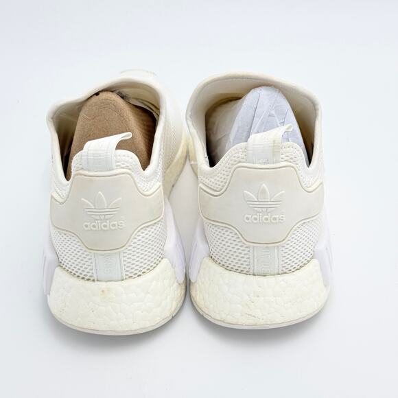 Adidas NMD R1 White Mesh Slip-On Sneakers - Size 12 main image 6